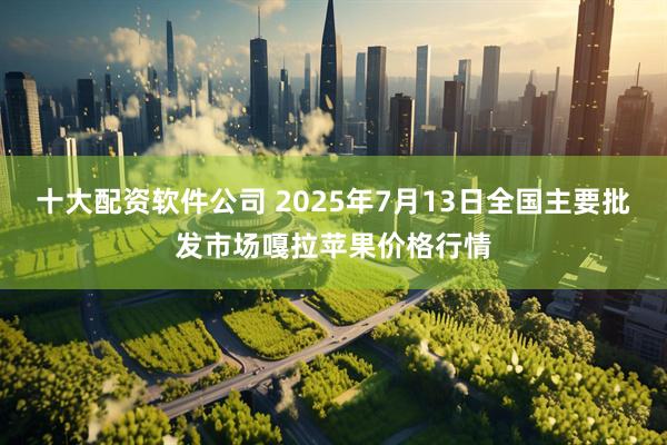 十大配资软件公司 2025年7月13日全国主要批发市场嘎拉苹果价格行情